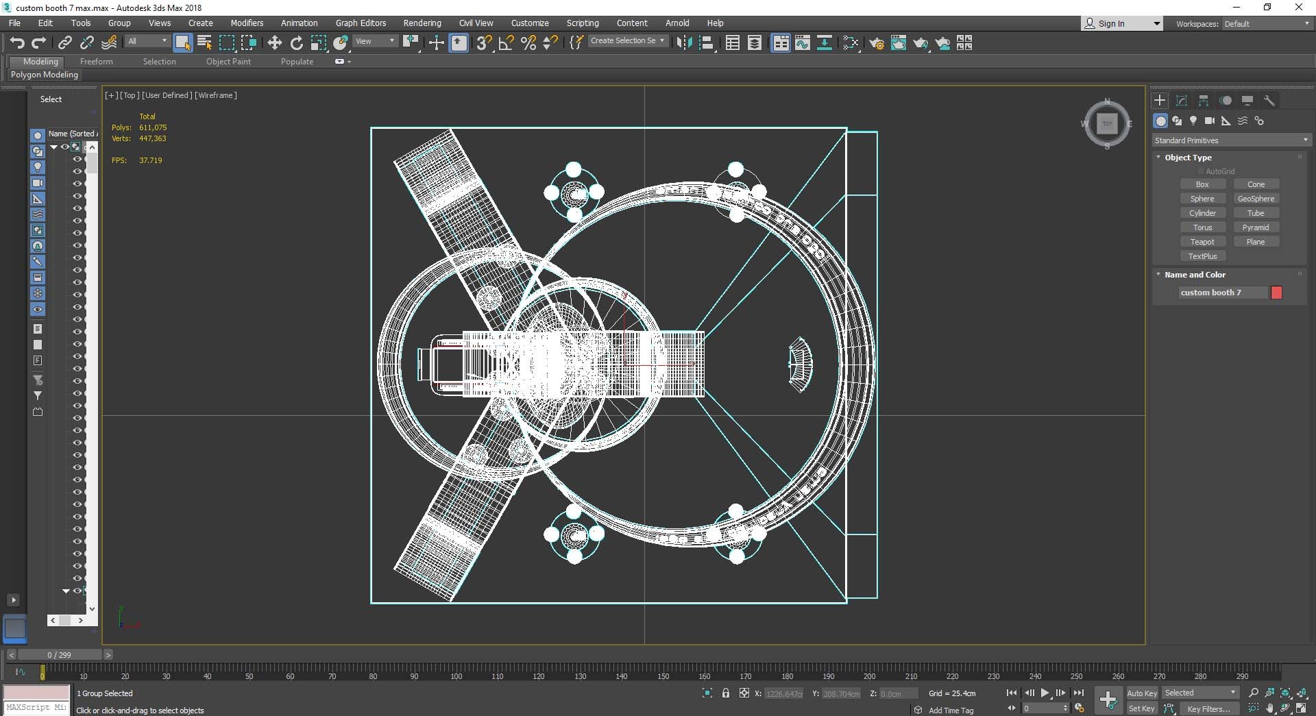Custom Booth 7 3D Model - TurboSquid 1819160