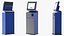 Blue Self-Service Check-In Kiosk