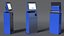 Blue Self-Service Check-In Kiosk