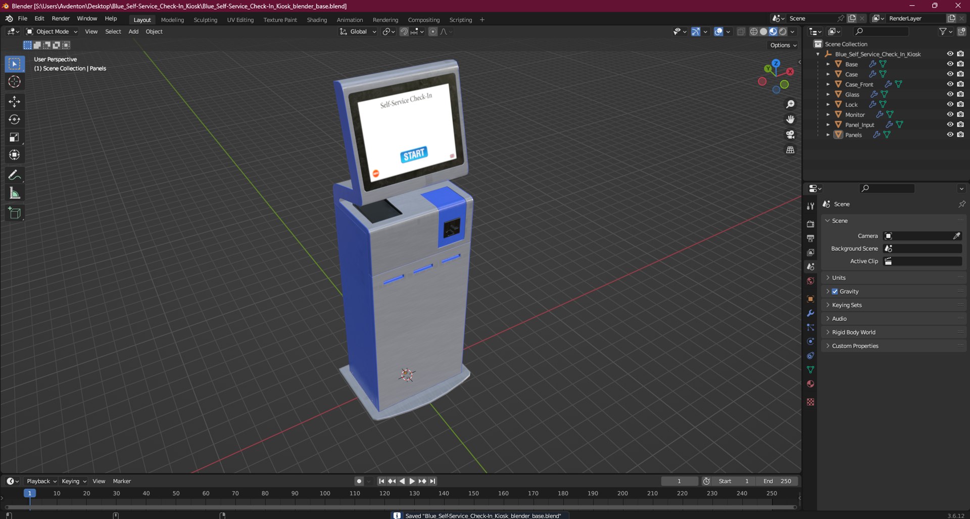 3D Blue Self-Service Check-In Kiosk https://p.turbosquid.com/ts-thumb/Zl/29gcep/ZO/blueselfservicecheckinkioskc4dmodel022/jpg/1723854646/1920x1080/fit_q87/bc3c76a251aebeadcd60fa68bb5b6f3efdd5abcc/blueselfservicecheckinkioskc4dmodel022.jpg