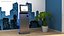 Blue Self-Service Check-In Kiosk