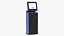 Blue Self-Service Check-In Kiosk