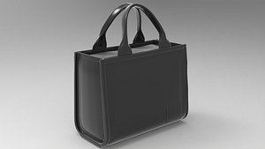 3D Handbag Purse Model 010 model