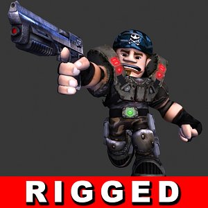 Soldier Shooter Mercenary