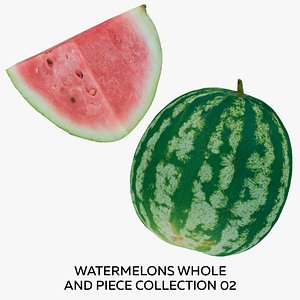 Watermelon 3D Models for Download | TurboSquid