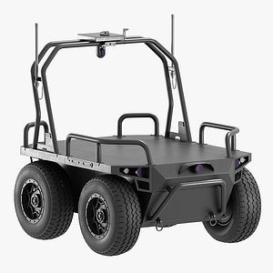 Ratel M Robotic Logistic UGV 3D