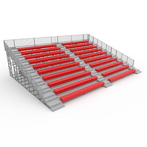 3D Bleachers 55