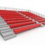 3D Bleachers 55