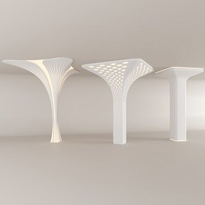 3D Decorative Columns Column Designs Creative Columns Interior Columns model