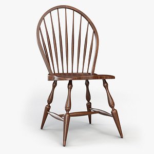 3D windsor chair