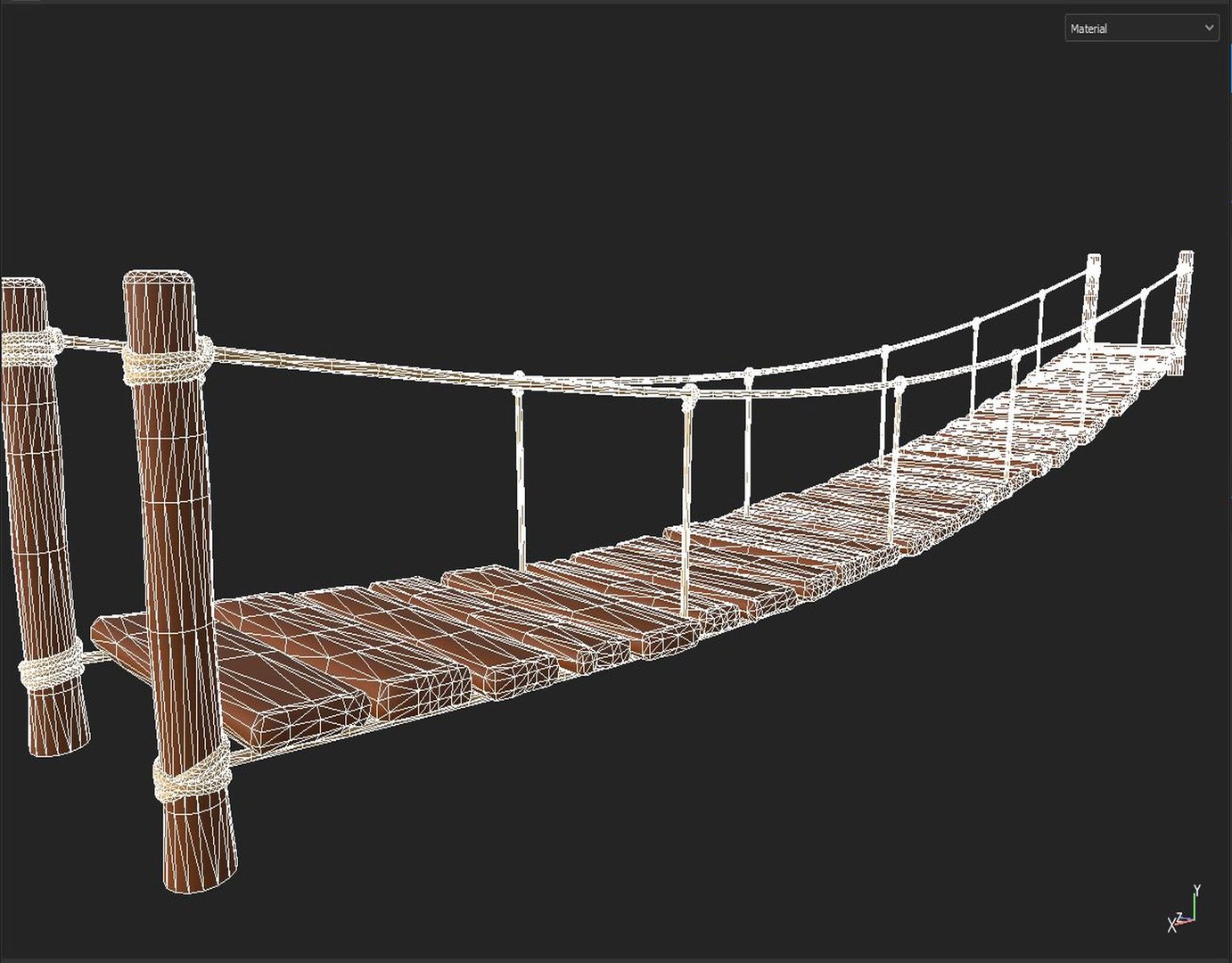 3D Drawbridge Model - TurboSquid 2245191