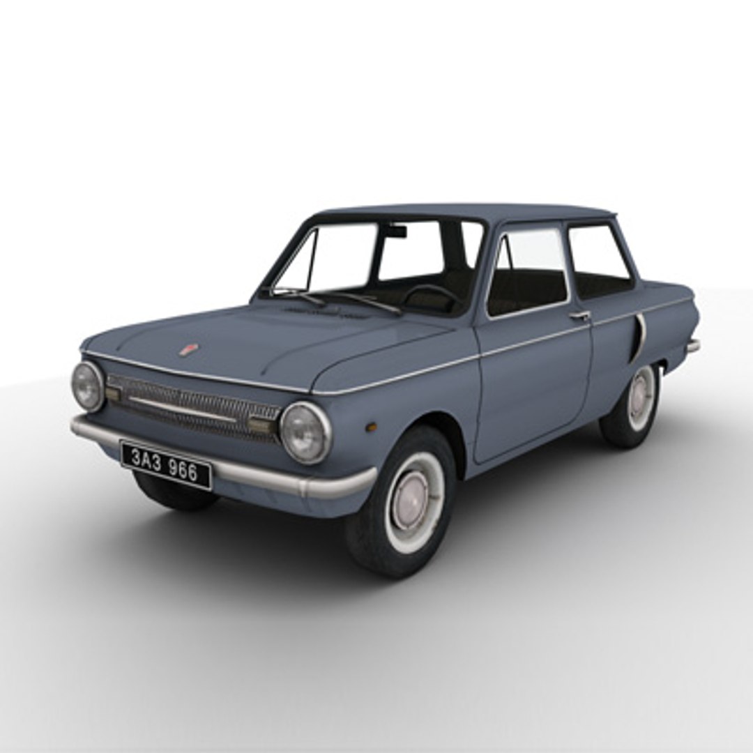 Zaz-966 Zaporozhets Car 3d Max
