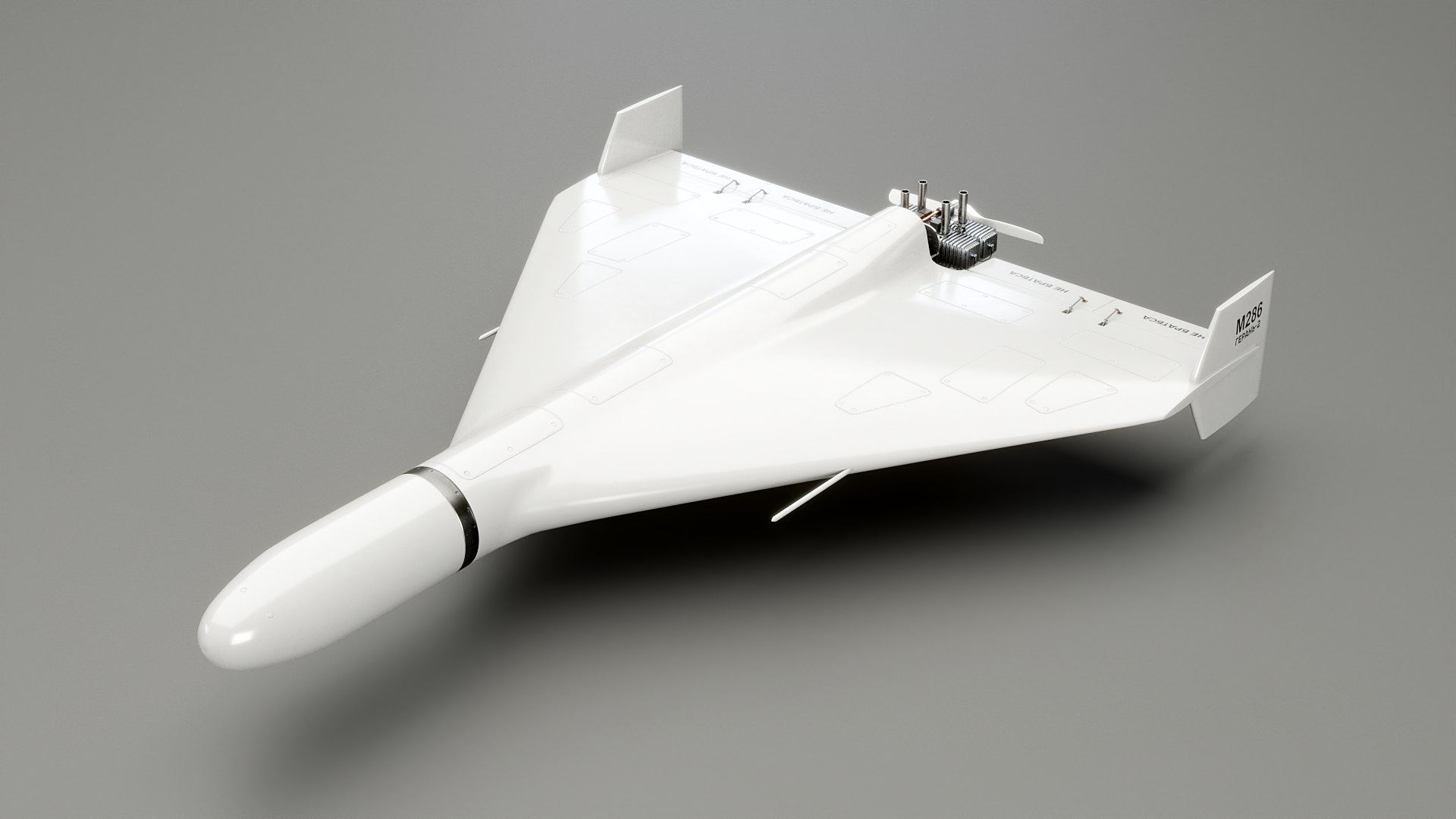 GERAN-2 Drone with Launch Ramp model https://p.turbosquid.com/ts-thumb/Zl/eKapsq/1E/geran_0000/png/1758225533/1920x1080/fit_q87/dd23b00f1f7e0eda73652515b3c68ea362552e3f/geran_0000.jpg
