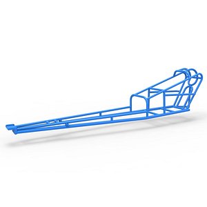 Frame of old school Front engine dragster Version 3 Scale 1 to 25