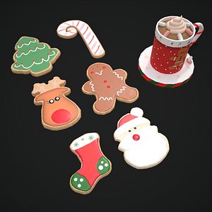 Christmas Cookies and Hot Chocolate