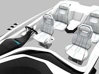 CAR or POWERBOAT INTERIOR