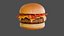 Stylized  Bacon Burger