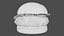 Stylized  Bacon Burger