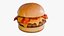 Stylized  Bacon Burger