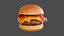 Stylized  Bacon Burger