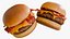 Stylized  Bacon Burger