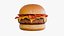 Stylized  Bacon Burger