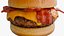 Stylized  Bacon Burger