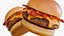 Stylized  Bacon Burger