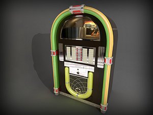 jukebox juke box 3d 3ds
