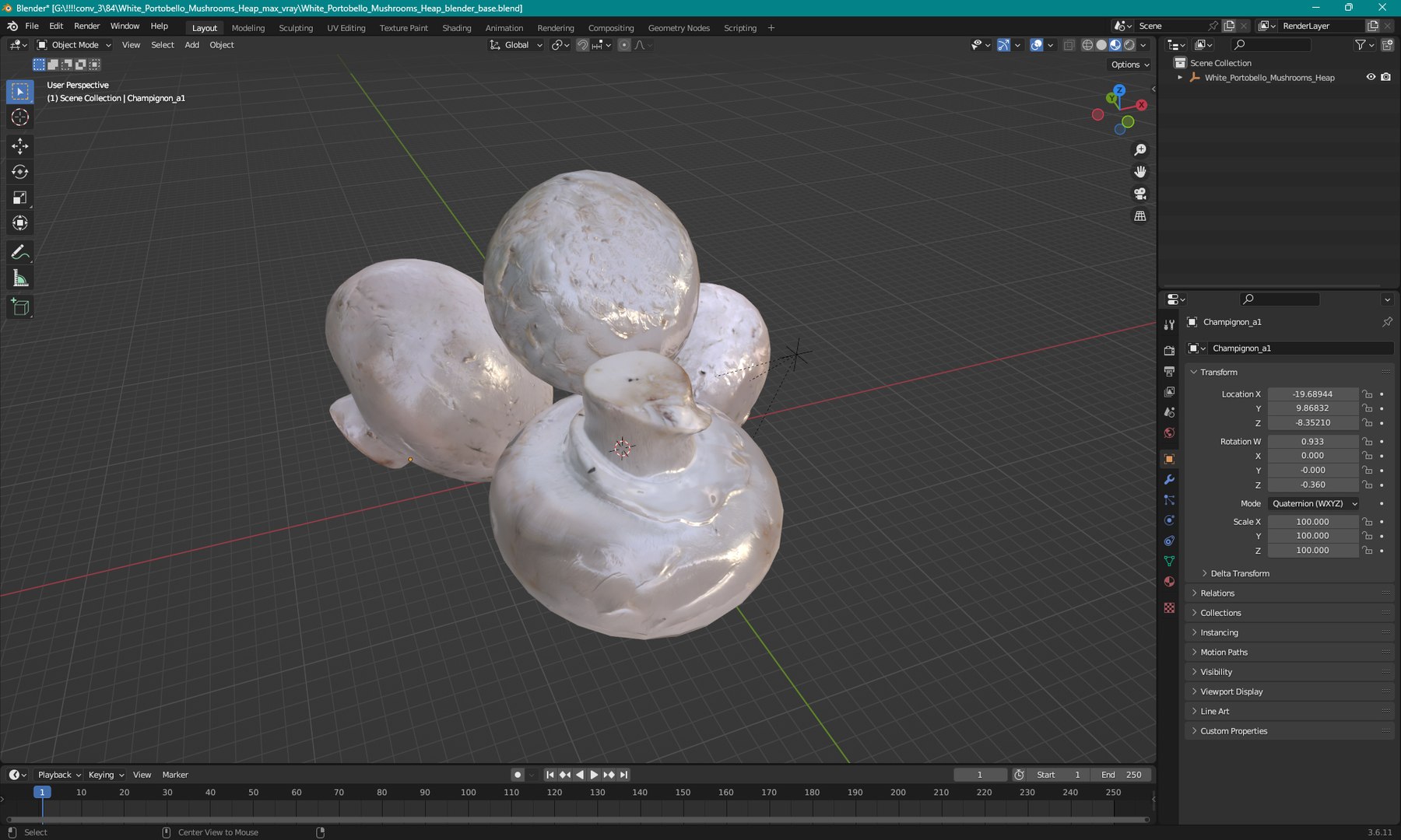 3D White Portobello Mushrooms Heap https://p.turbosquid.com/ts-thumb/Zl/ph0M2z/zJ/white_portobello_mushrooms_heap_1003/jpg/1743314900/1920x1080/fit_q87/1a01aa31c8b4a72683177541a6e22ba4bbbbf17e/white_portobello_mushrooms_heap_1003.jpg