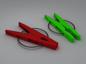 clothespin modeled max