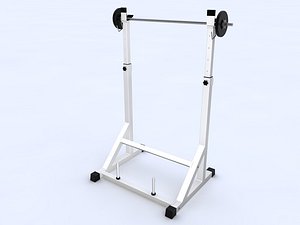 3ds max exercise equipment