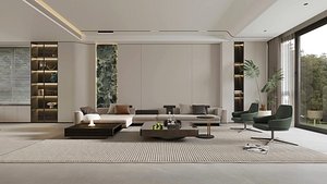 living room 3D model