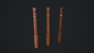Wooden Column