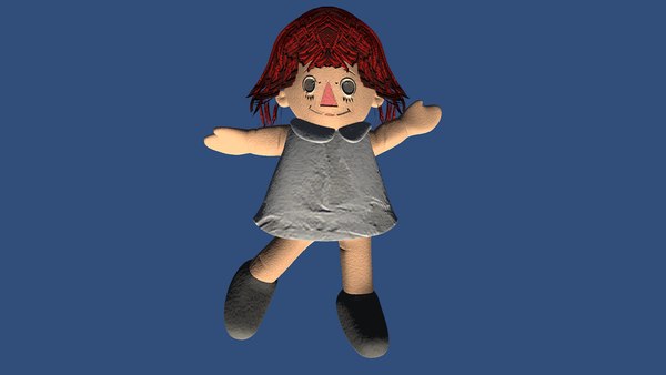 3D The original Annabelle cursed doll - TurboSquid 1749665