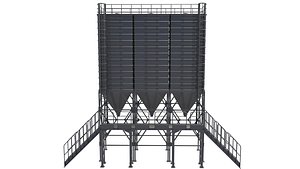Grain Silo 3D model