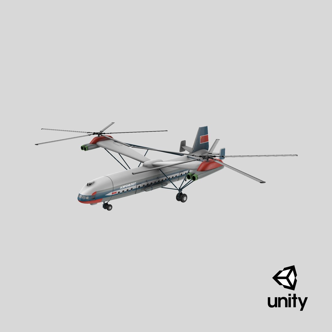 Mil V-12 Helicopter 3D model https://p.turbosquid.com/ts-thumb/Zm/2RAkTw/KK/stemcell_unity_render/png/1734882280/1920x1080/fit_q87/c0b867355f12f993fe416dac0064e16c3d2d8877/stemcell_unity_render.jpg