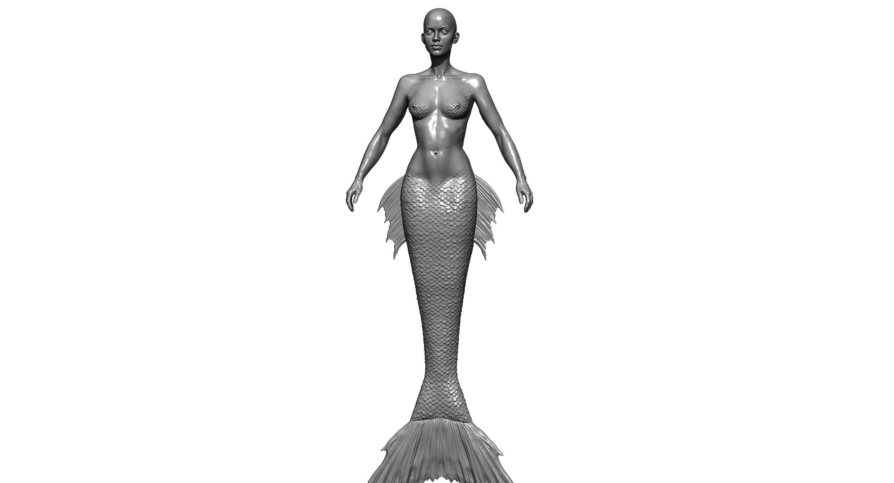 3D model mermaid - TurboSquid 1311599