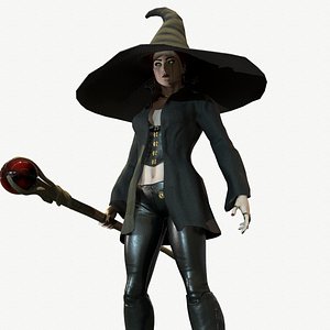 3D Witch model