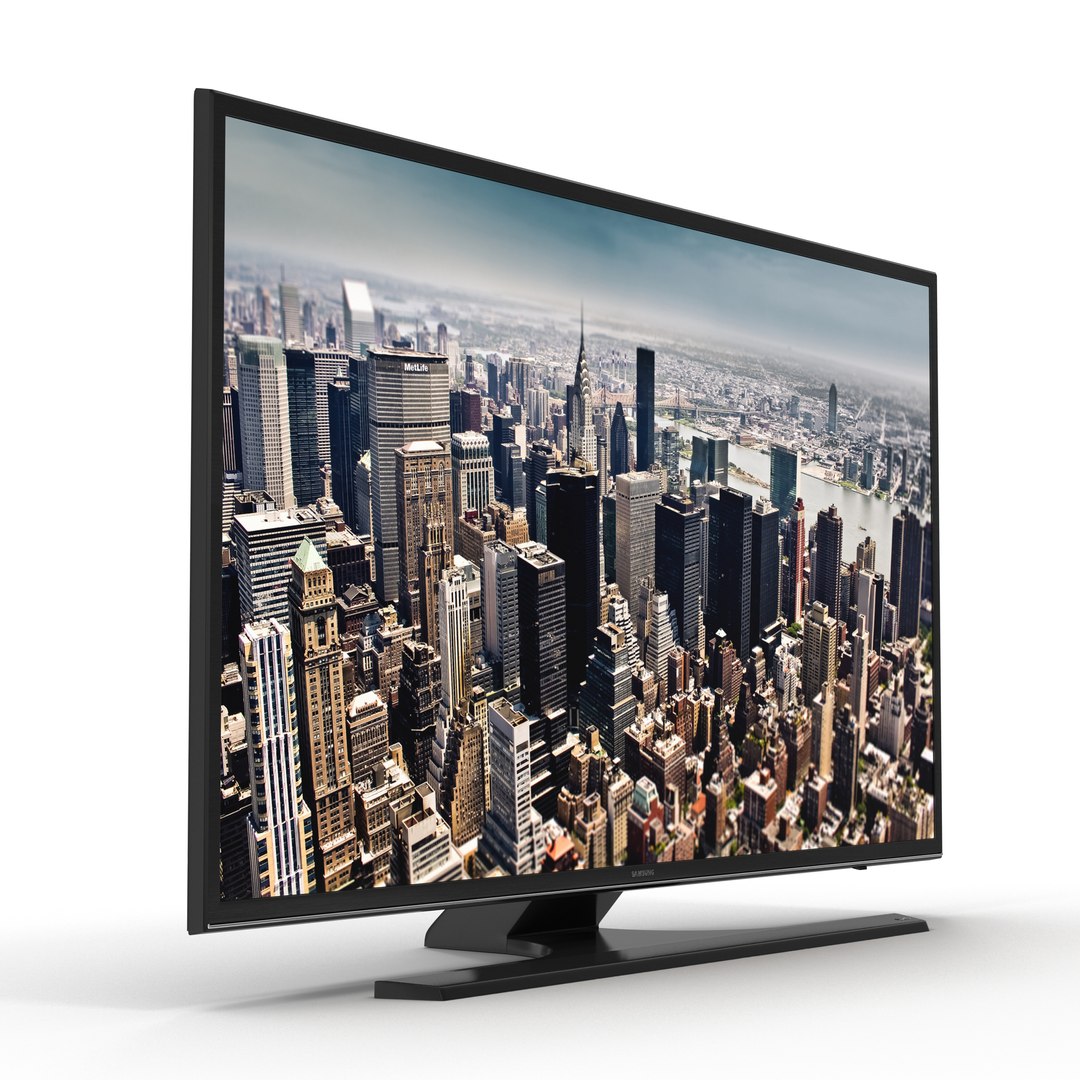 Samsung 4K UHD JU6500 Series Smart TV 48 inch 3D model preview