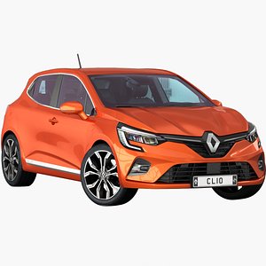 3D model realistic renault clio 2020