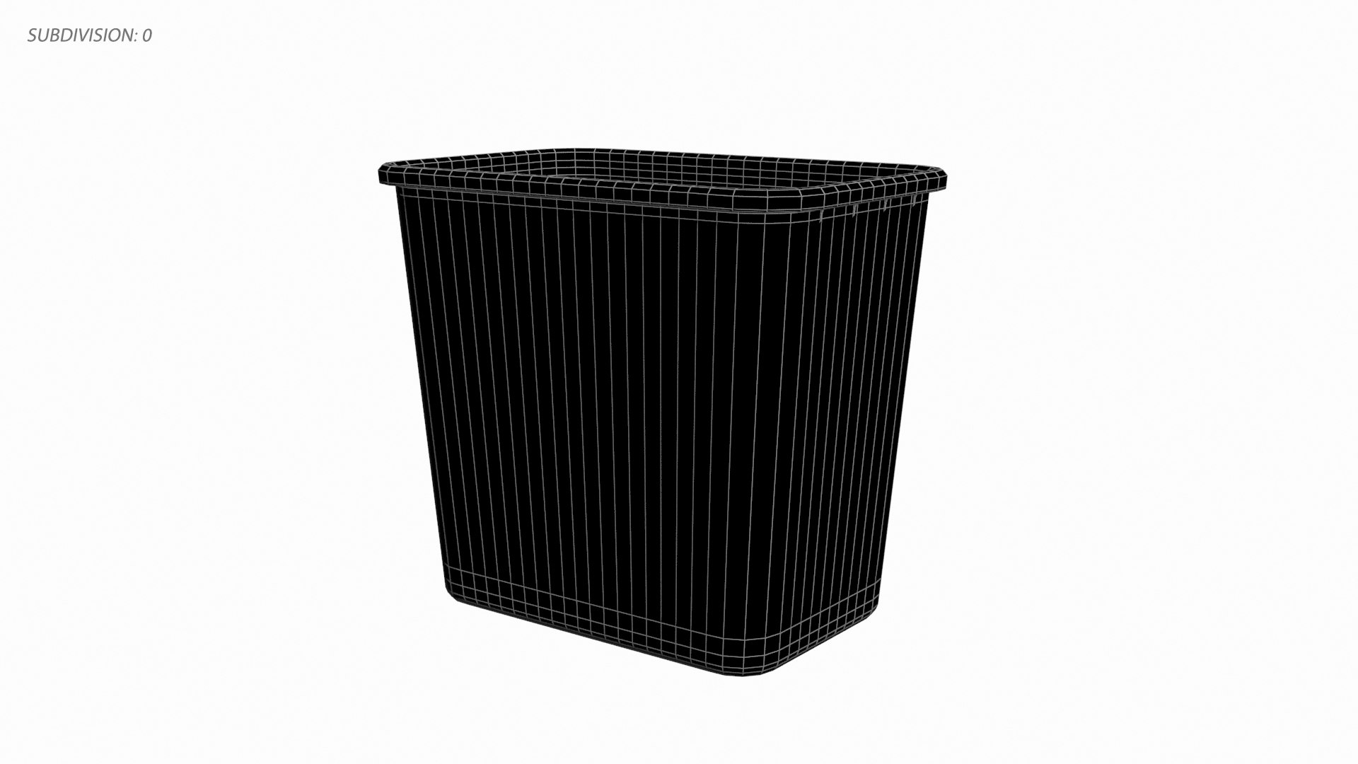 Plastic Office Bin Model TurboSquid 2090914