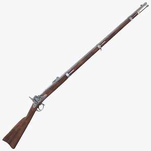 Vintage Flintlock Rifle