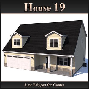 house 19 3d 3ds