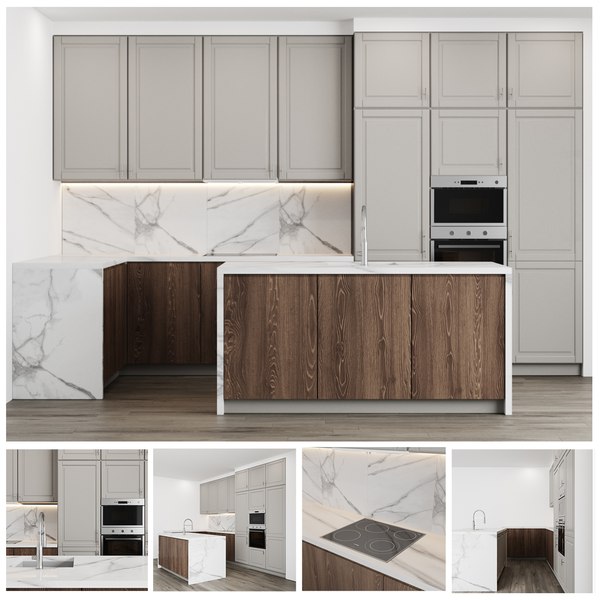 Kitchen 3D Models for Download | TurboSquid