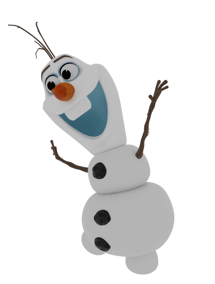 Olaf- Frozen 3D Model - TurboSquid 1468499