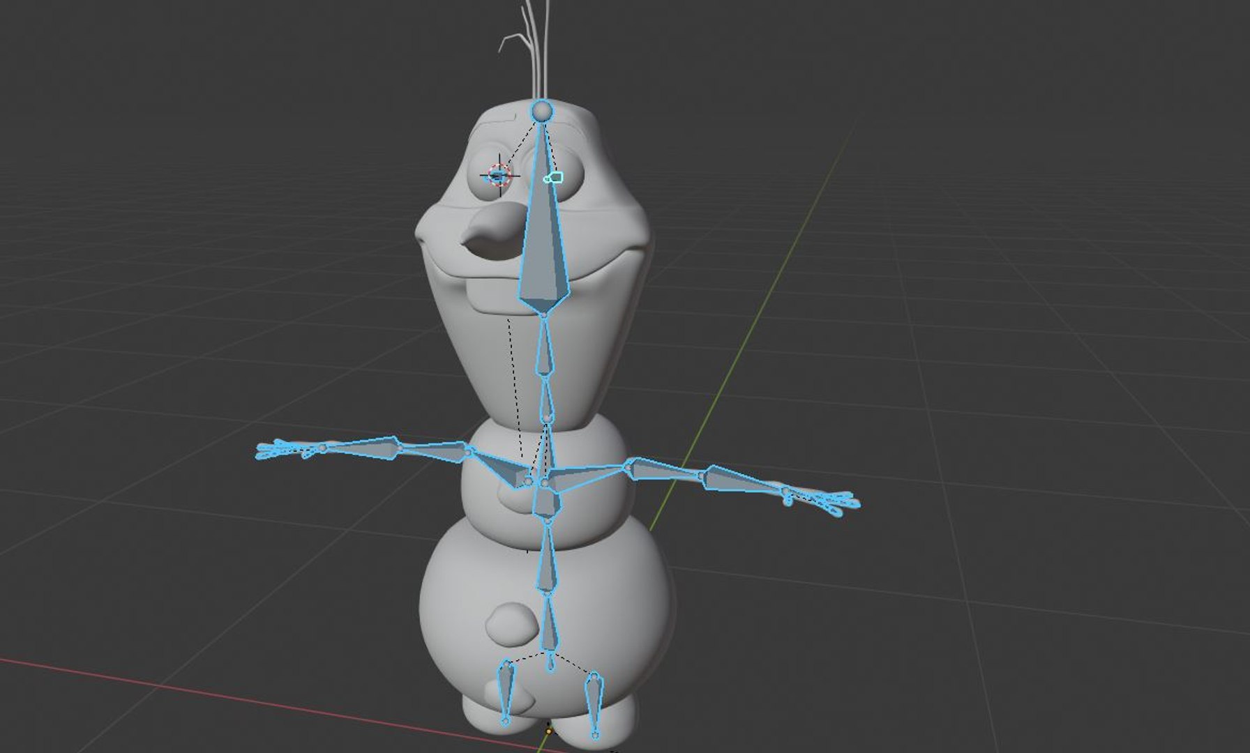 Olaf- Frozen 3D Model - TurboSquid 1468499