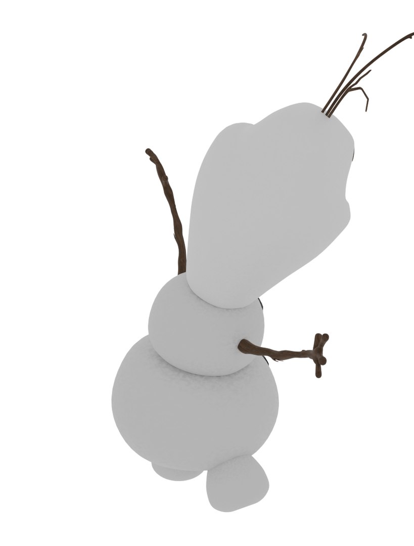 Olaf frozen 3D model - TurboSquid 1320745