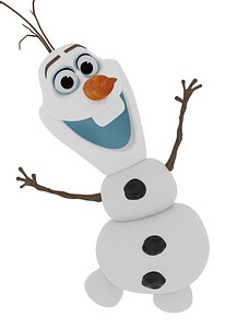 olaf- frozen 3D model