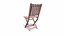 Chaise en bambou Low-poly PBR